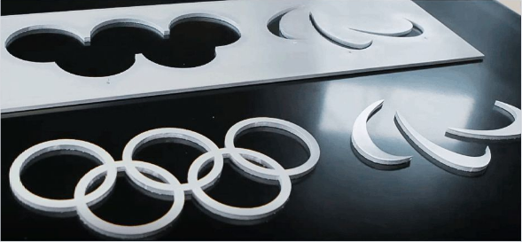 展商资讯丨东京奥运会颁奖台五环由邦德激光切割而成